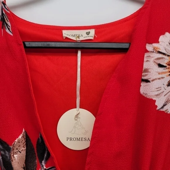 NWT Promesa Floral High Low - Picture 5 of 8